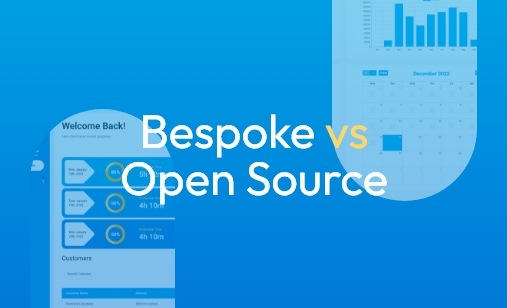 Bespoke vs Open Source Web Applications